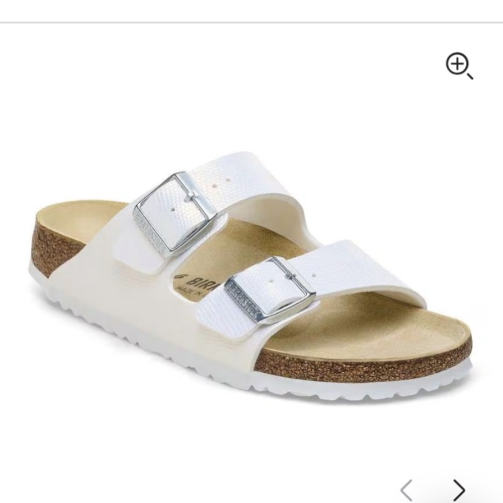 White Birkenstocks! Worn three times
